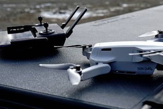 Aeroscan segurança com drone automatizado